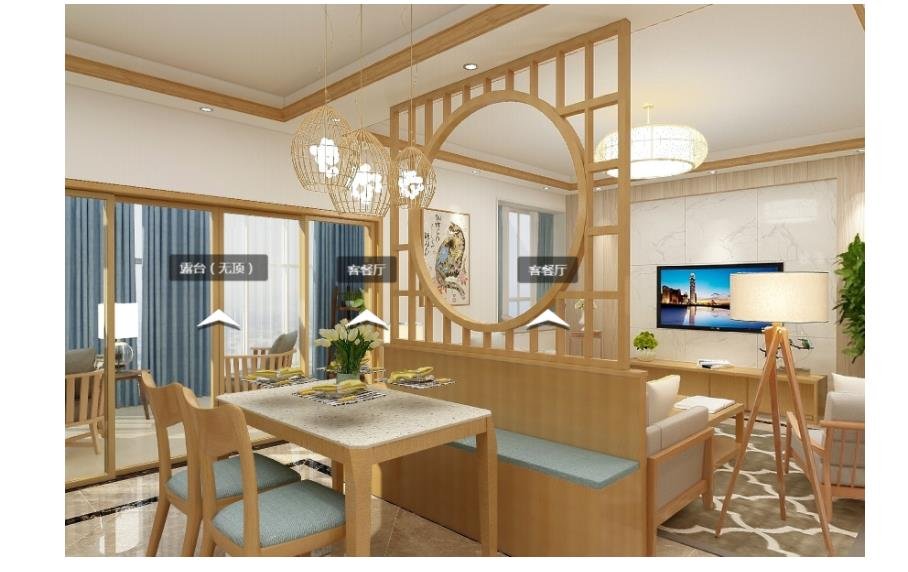 78平米的二居室装修案例欣赏，将日式风融入到现代生活当中。-恒大天府半岛装修