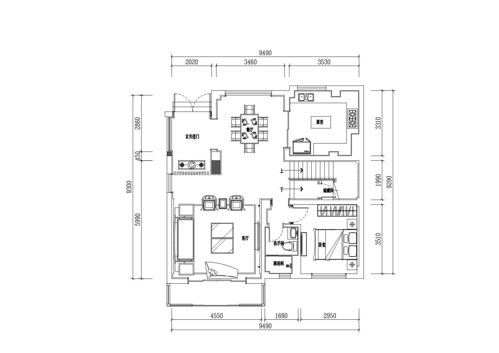 394.45平米三居室的法式风格案例，全包只花150万！-碧桂园凤凰岛装修