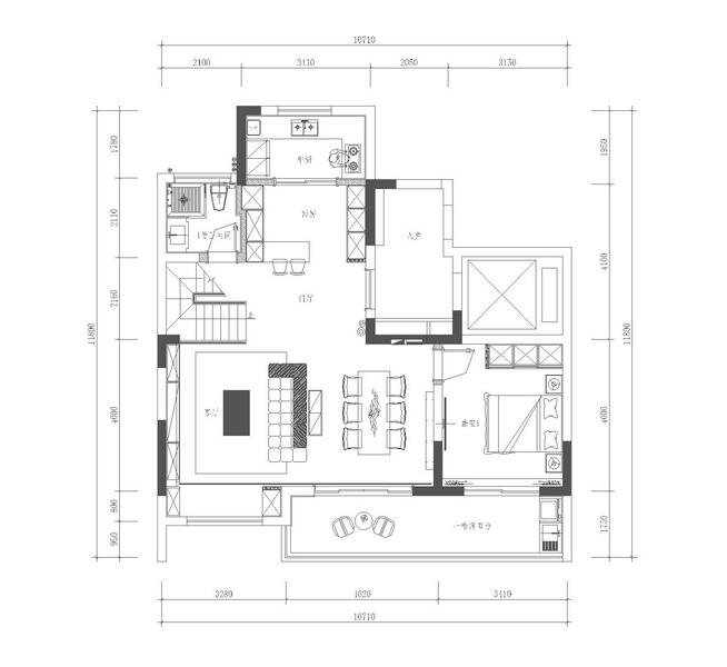 区区12万元，就把170平米的四居室装修拿下了，真是出乎意料！-龙湖狮山原著装修