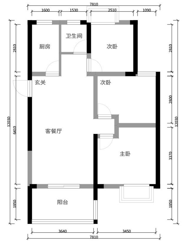96.87平米的三居室，采用现代风格装修的效果如何呢？-开来都市丰景装修