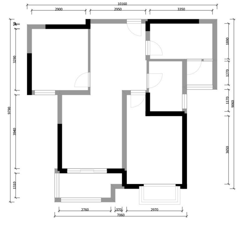 78平米，全包，简约风格的房子如何装修？-福星惠誉东湖城二期装修