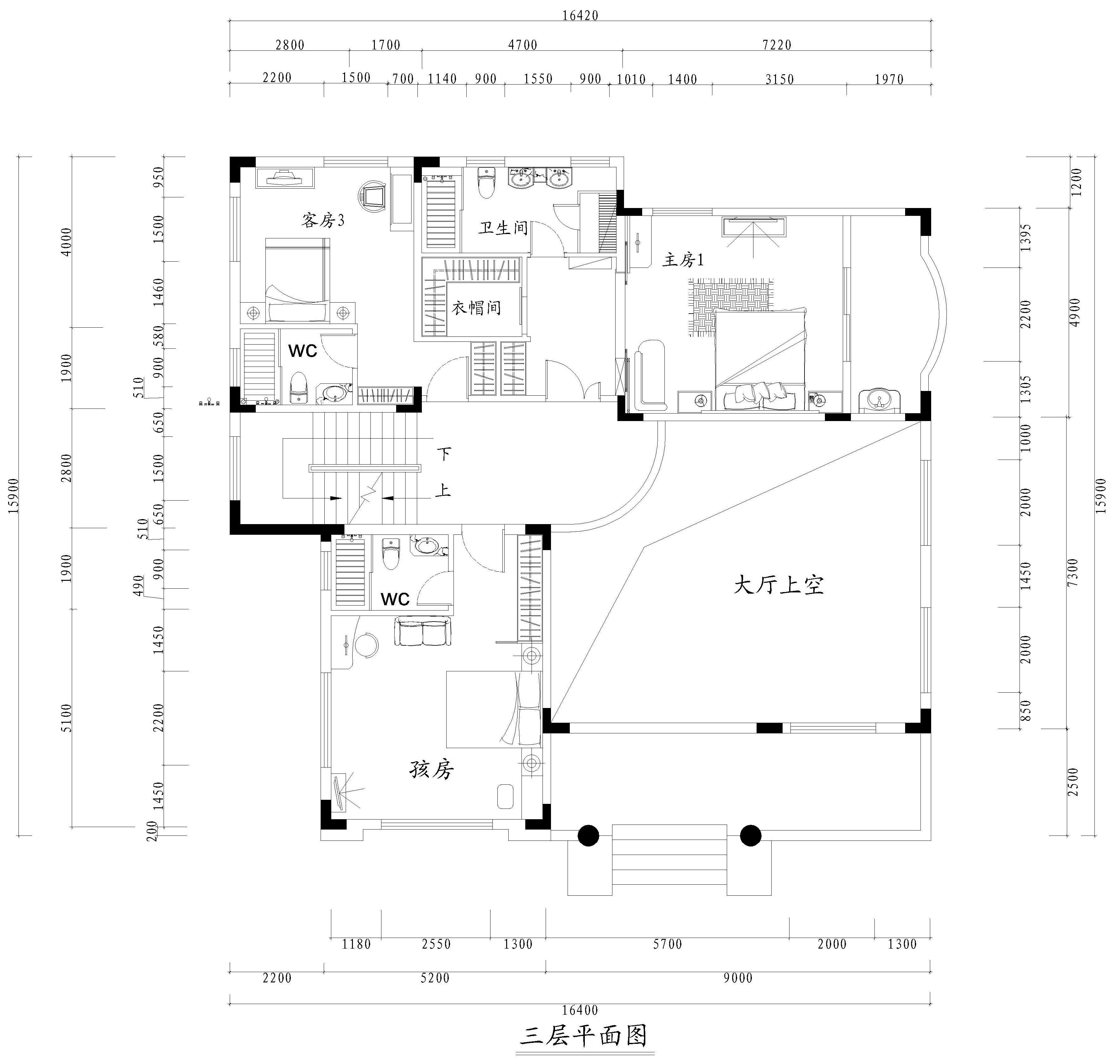 【东易日盛】1100㎡传统中式别墅装修设计效果图