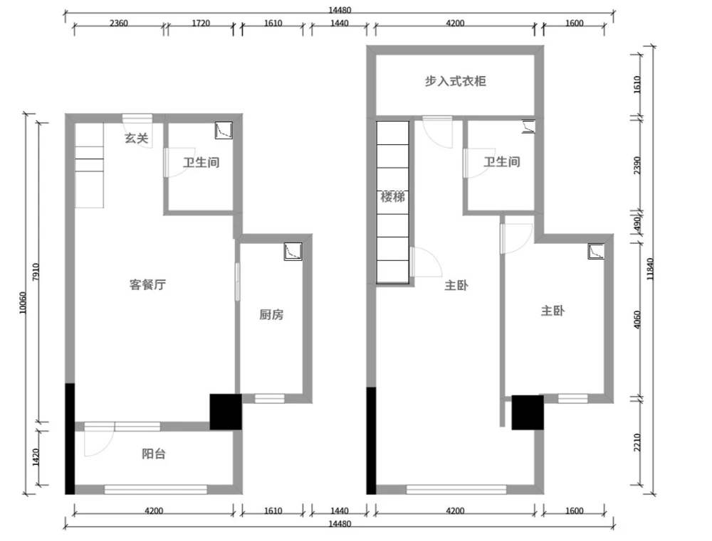 57平米的二居室要怎么装修才出其不意，选择现代风格准没错！-汉口新界广场5號公馆装修