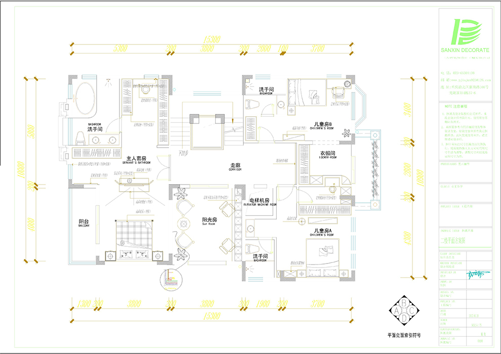 475平米五居室的现代风格案例，全包只花350万！-融创紫泉枫丹御山装修