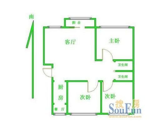 新房100平米三居室北欧风格，装修只用了19万，谁看谁说划算！-锦绣江花装修