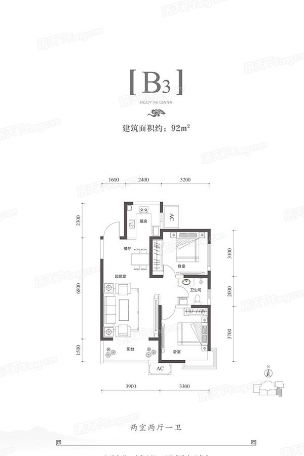 127平米三居室的现代风格案例，全包只花13万！-天津全运村装修