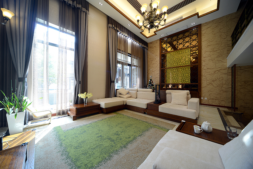 这套280平米的四居室，最后还是选定东南亚风格，效果竟远超预期。-中大九里德装修