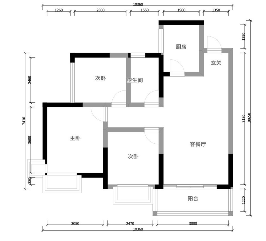 中式风格的96平米的三居室装修成这样，亲朋好友都艳羡。-中国中铁世纪金桥装修