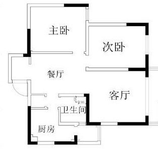 区区9万元，就把88.7平米的二居室装修拿下了，真是出乎意料！-保利心语装修