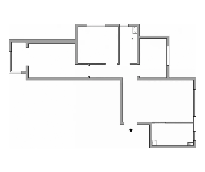 65㎡混搭新中式，看小居室的极致改造