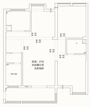 120平米的房子这样装修面积大了1倍，装修只花15万元！-黄陂和谐家园装修