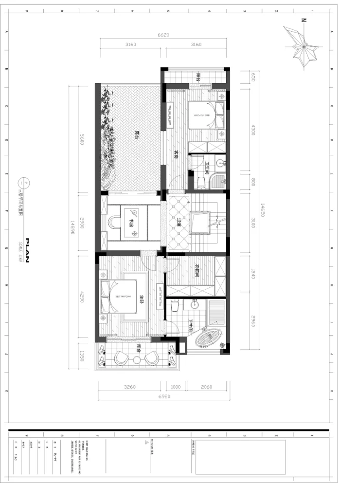 招商小石城300平新中式装修效果图