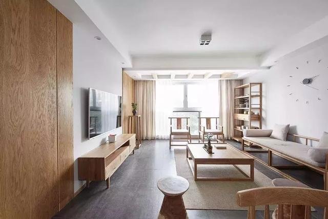 意想不到的神奇效果，140平米的四居室，日式风格只花了30万，太值了！-晴园装修