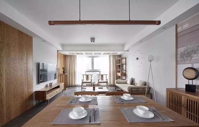 意想不到的神奇效果，140平米的四居室，日式风格只花了30万，太值了！-晴园装修