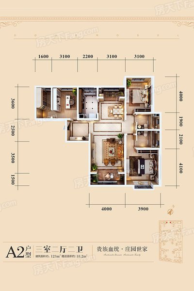 123平米的三居室要怎么装修才出其不意，选择现代风格准没错！-唐顿庄园装修