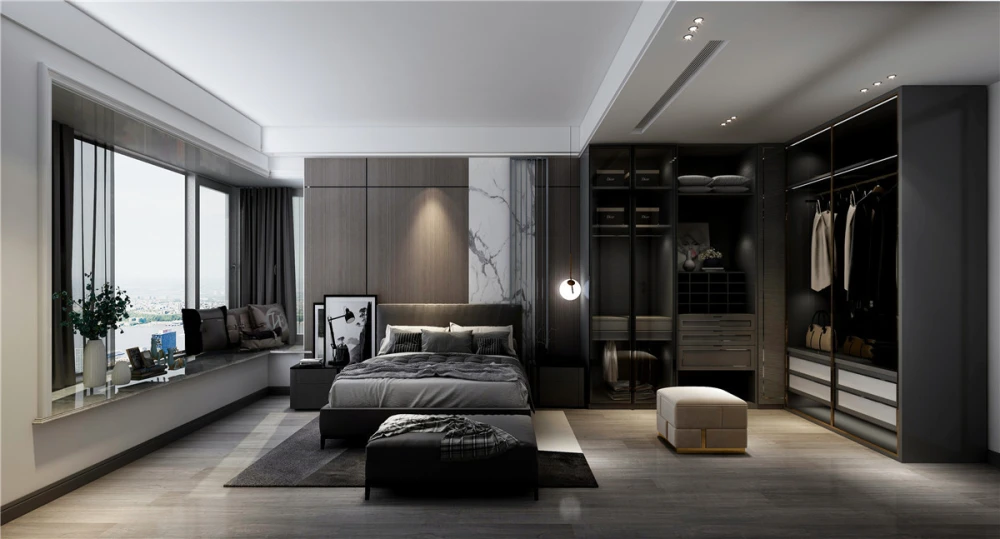 广州星汇文华189㎡四居室现代风格装修效果图