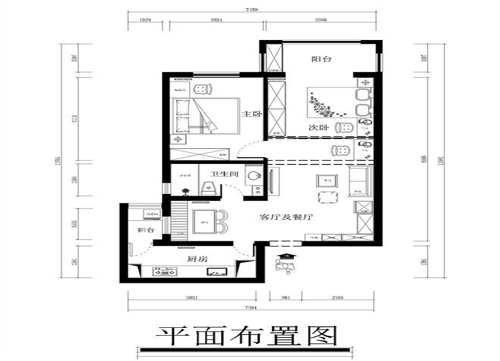 85平米的三居室装修只花了8万，现代风格让人眼前一亮！-北京华发中央公园装修