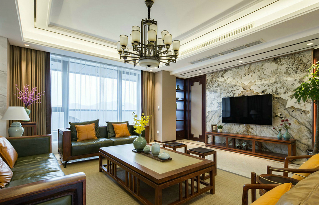 四居室古典风装修 极致演绎当代中国风