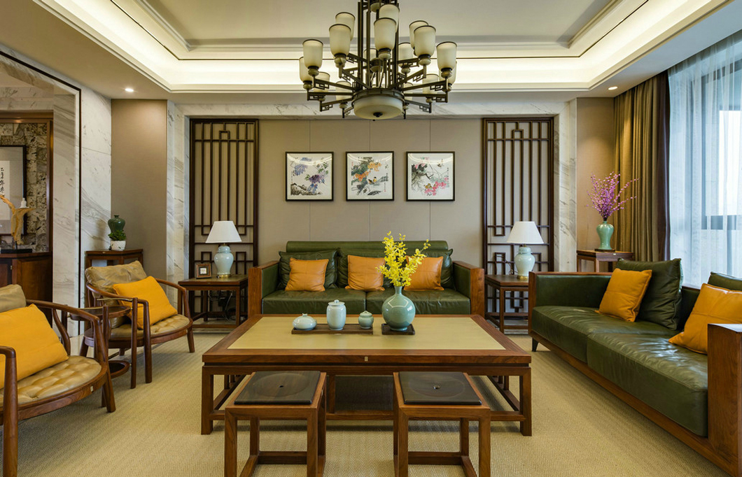 四居室古典风装修 极致演绎当代中国风