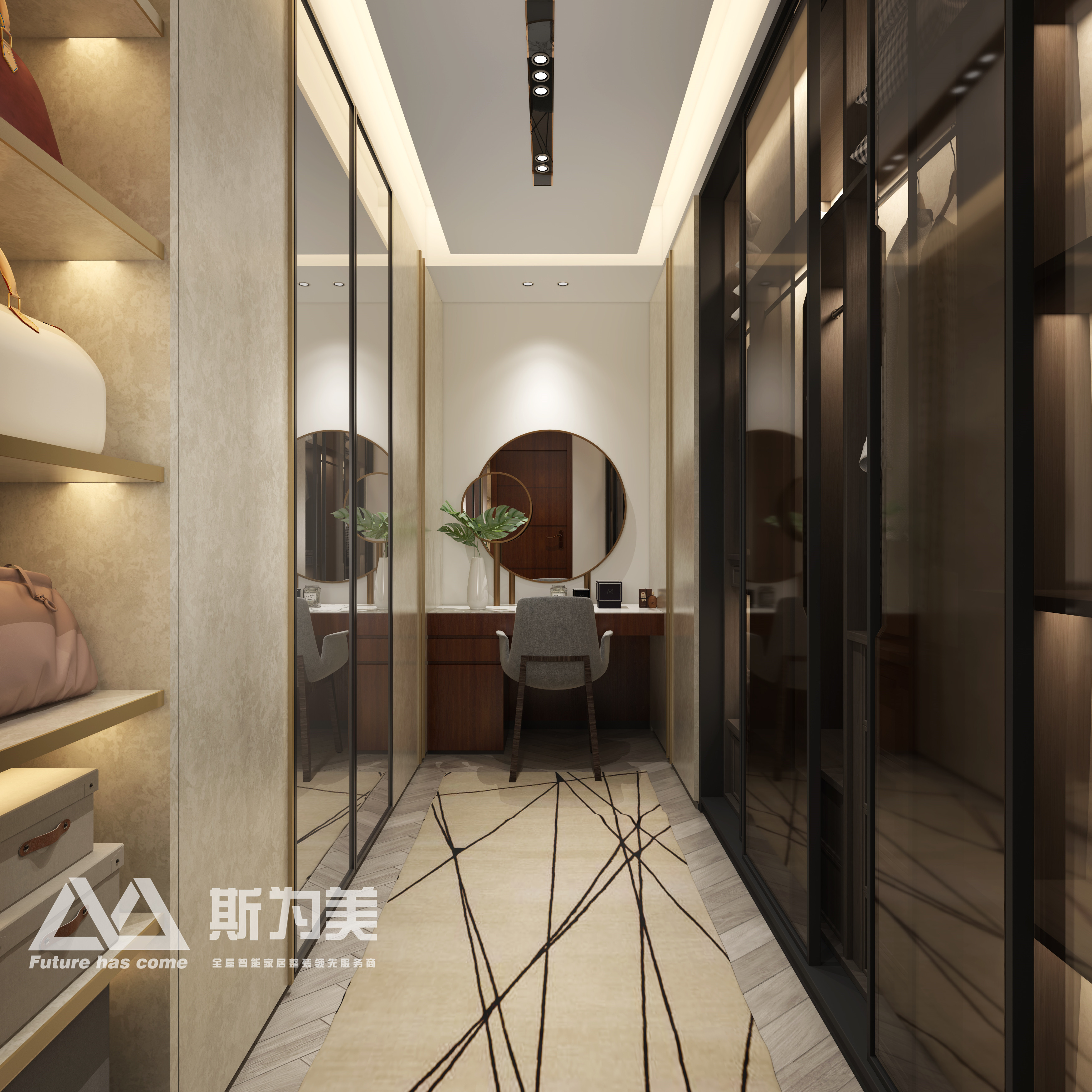 290平米的五居室装修只花了45万，新中式风格让人眼前一亮！-中房玺云台装修