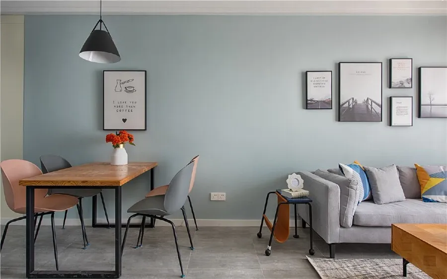 北欧三居室140平米15万-仁恒公园世纪装修案例-天津房天下家居装修网