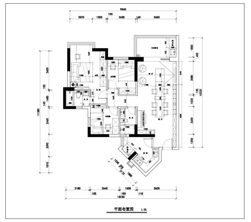 153平米的房子这样装修面积大了1倍，装修只花15万元！-祈福新村装修