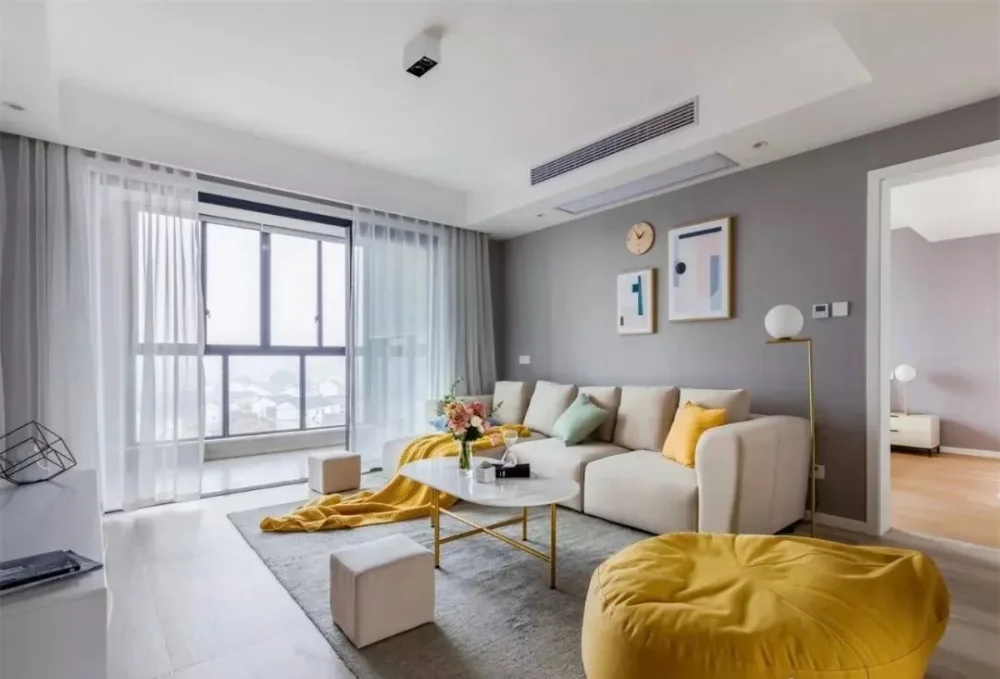 现代北欧ins风,清爽干净,温馨灵动的家