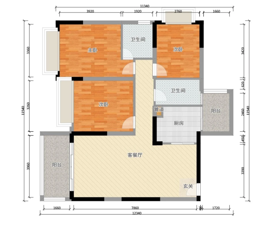 121平米现代风装修，三居室的房子越看越有品 ! -嘉和世纪城装修