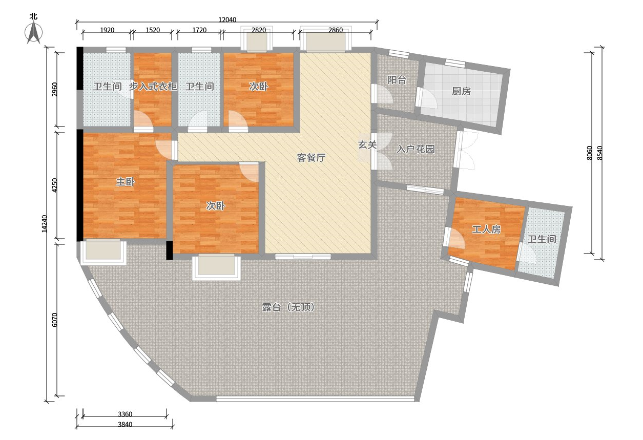 113平米三居室的中式风格案例，只花18万！-富豪公馆装修