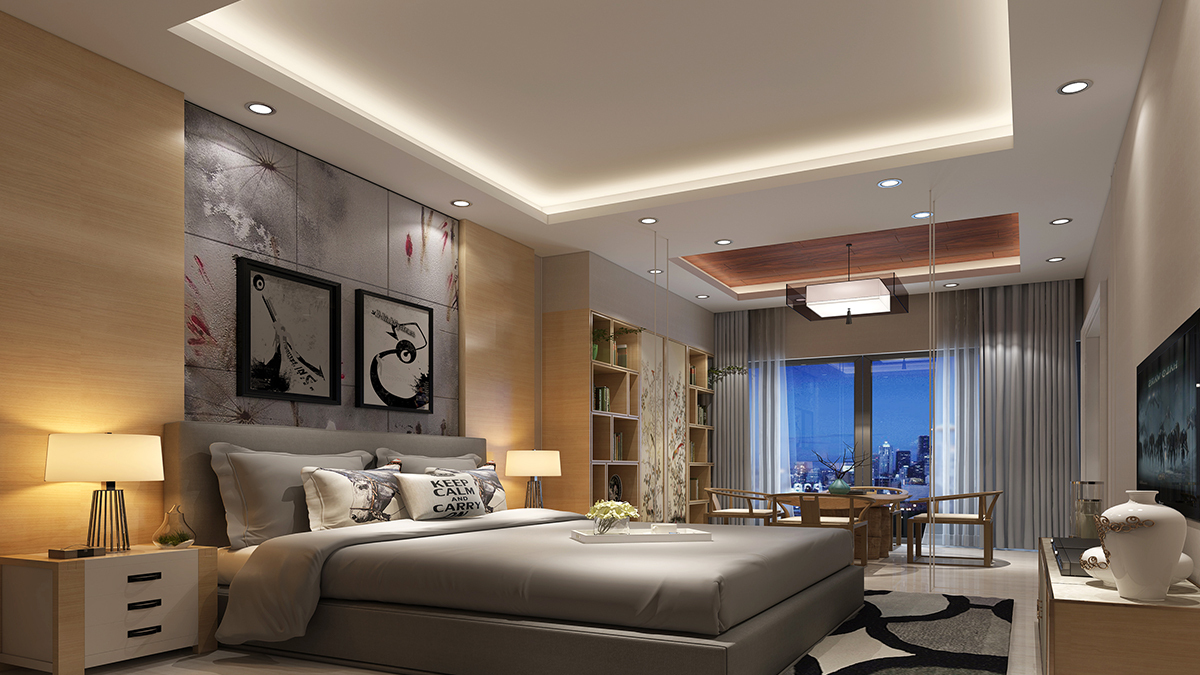 260㎡新中式，合理、舒适、优美的居住空间