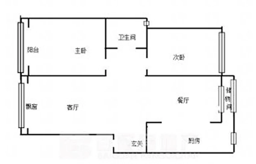 110平简约北欧风，又简约又浪漫的风格