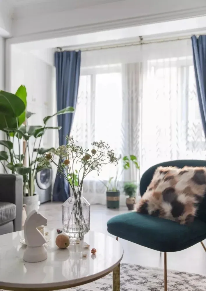 简约三居室127平米13万-华纺易城装修案例-北京房天下家居装修网