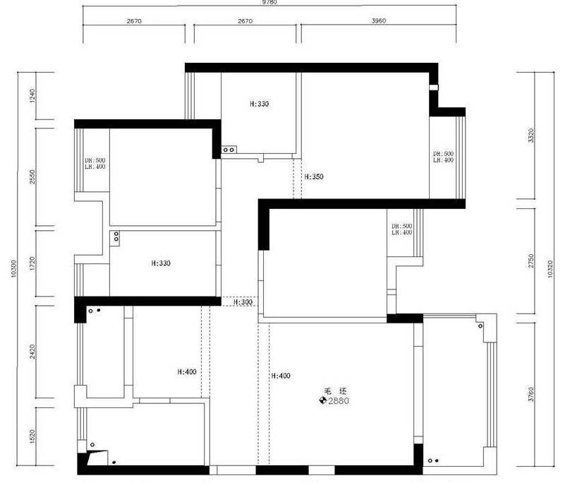 84平米中式风装修，三居室的房子越看越有品 ! -建工悦城装修