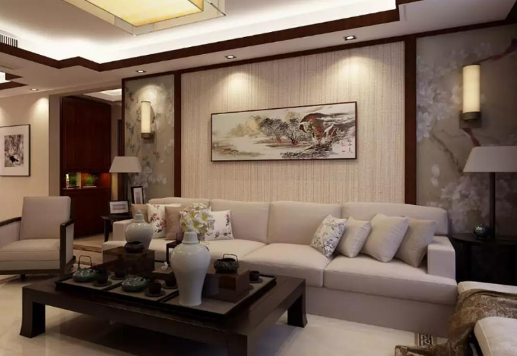 129平米的房子装修只花了18万，中式风格让人眼前一亮！-怡丰森林湖装修