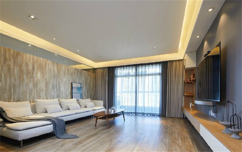 天津市华润橡树湾茗润轩95平米设计案例展示