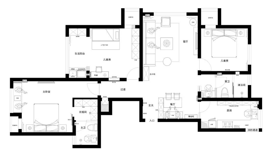 150平米的四居室，采用混搭风格装修的效果如何呢？