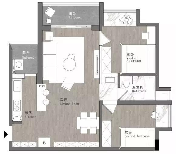 现代风格-加入轻奢范更有格调-满堂喜装饰集团