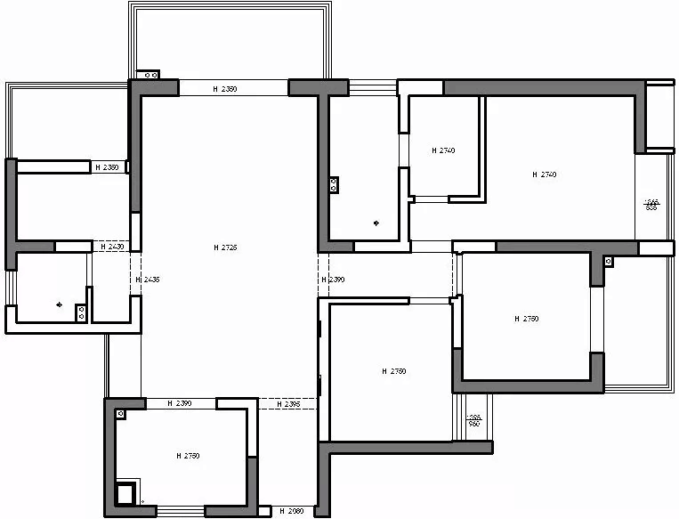 125㎡现代温馨轻奢住宅