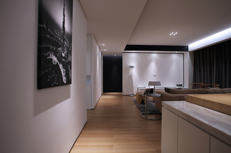 城投四新之光三居室现代简约风格装修案例