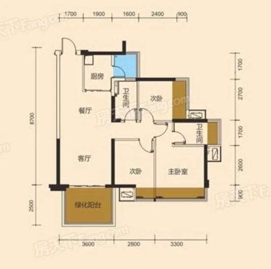 龙光玖珑府北欧风案例图