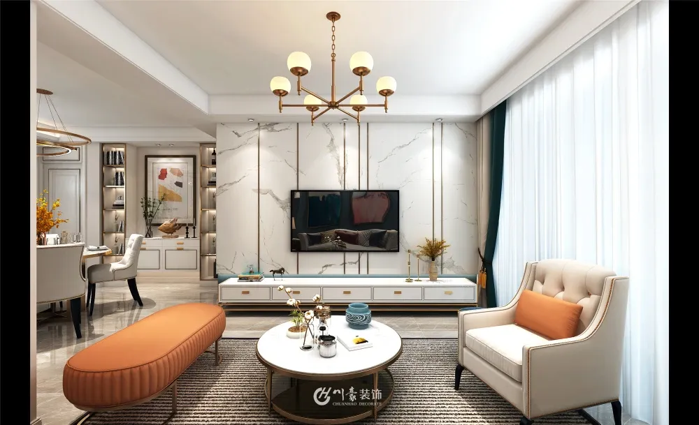 【川豪装饰】颐和花园 现代轻奢