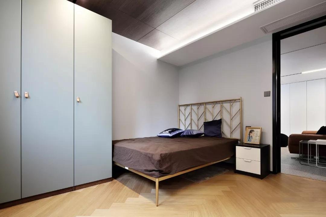 110平米三居室改造-硬朗现代