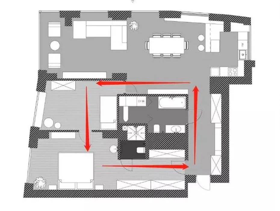 117平米三居室如何装修？装修好不好？-象屿观悦府装修