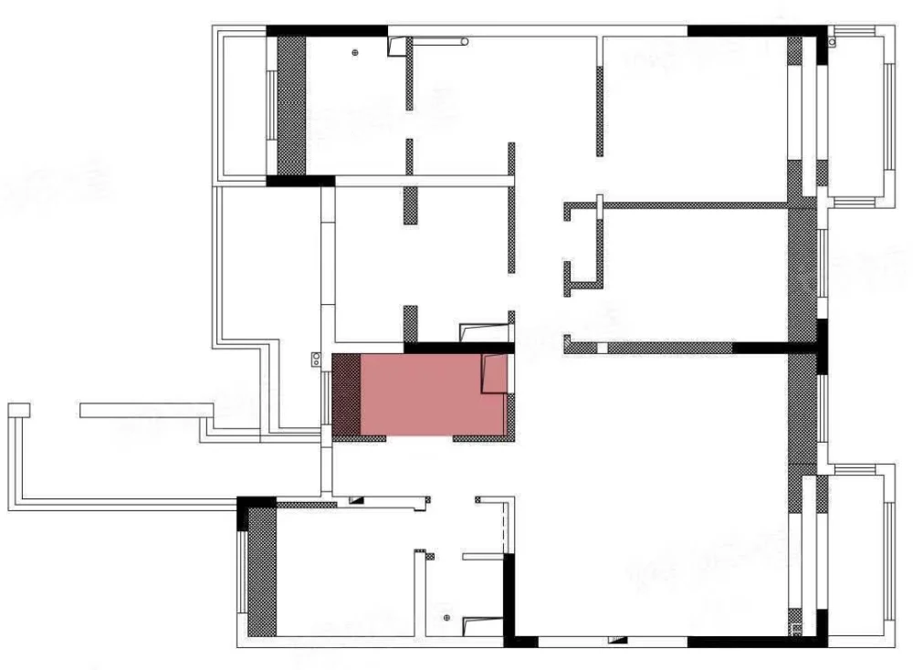 乐富强悦澜湾实例，141平米的四居室，质感与时尚并存的简约风装修。