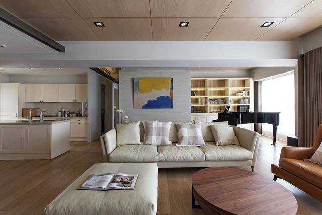 139平米的四居室，采用现代风格装修的效果如何呢？-姚江湾天源装修