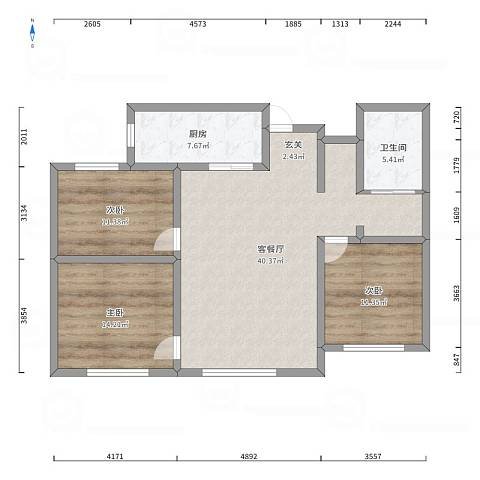 区区156400万元，就把113平米的三居室装修拿下了，真是出乎意料！-天使之城装修