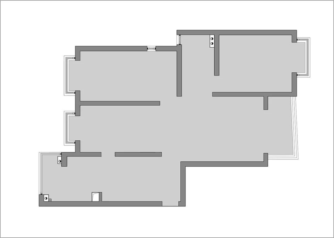 189平米三居室的现代风格案例，只花27万！-融科瀚棠装修