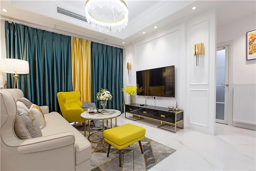 三居室北欧装修不凌乱，9万元就能搞定？给跪了！-保利香颂装修