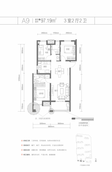 二居室北欧装修不凌乱，11万元就能搞定？给跪了！-北辰金地漾时代装修