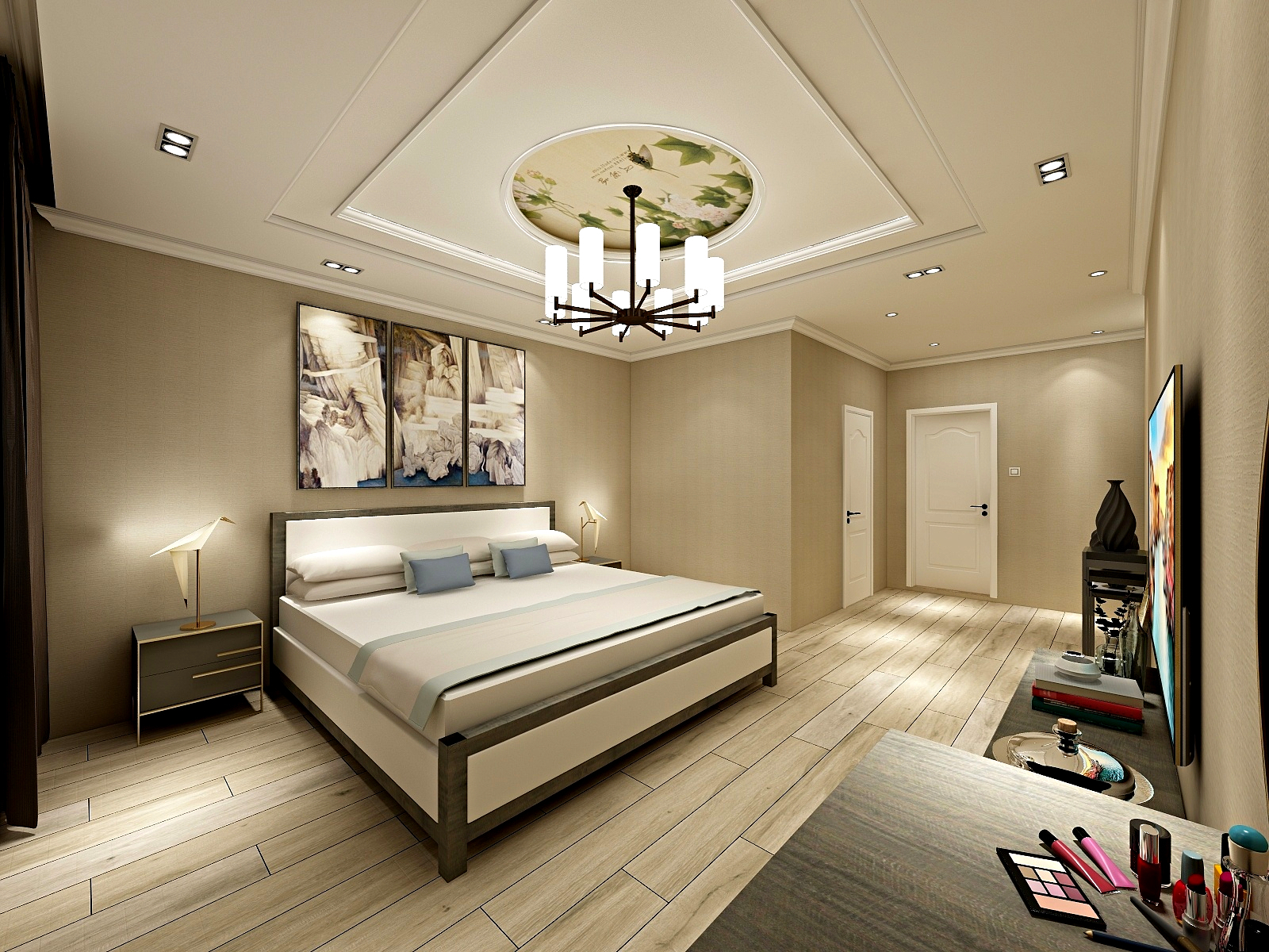 140㎡新中式风格，温馨舒适的家居。